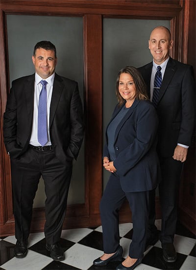 Attorneys Jason P. Cleveland, Meghan U. Lehner and Christopher “Chris” L. Cassidy